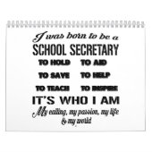 Schulsekretär Calendar Funny Gift für Kalender (Titelbild)