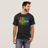 Schulsekretär Crayon Cray Teacher T-Shirt (Vorne ganz)