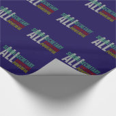 Schulsekretär Geschenkpapier (Ecke)