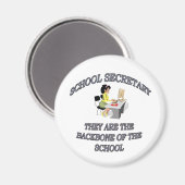 SCHULSEKRETÄR MAGNET (Vorderseite/Rückseite)