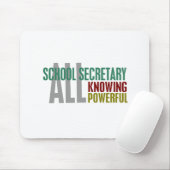 Schulsekretär Mousepad (Mit Mouse)