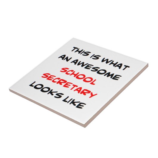 Schulsekretär, phantastisch fliese (Seite)