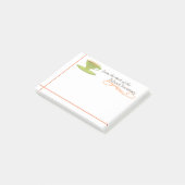 Schulsekretär Sticky Notes Post-it Klebezettel (angewinkelt)