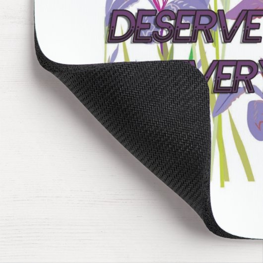 SCHULsekretäre DESERVE FLOWERS Mousepad (Ecke)