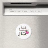 Schulsekretäre haben Herz Magnet (In Situ (Geschirrspüler))