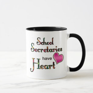 Schulsekretäre Have Heart Tasse