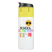 Schulsekretärin Lehrer Thermosbecher (Nach rechts gedreht)