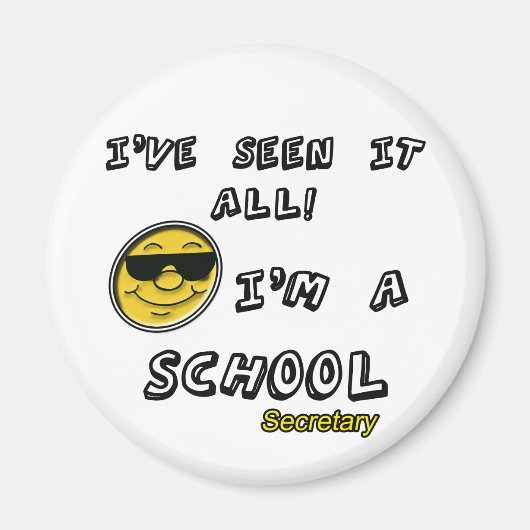 Schulsekretärin Magnet (Vorne)