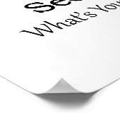 Schulsekretärin Poster (Ecke)