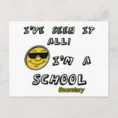 Schulsekretärin Postkarte (Vorderseite)