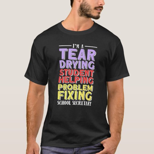 Schulsekretärin T-Shirt (Vorderseite)
