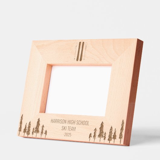 Schulskikteam Geätzte Rahmen (Links)