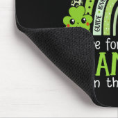 Schulsozialarbeiter Kleeblätter St Patricks Day So Mousepad (Ecke)