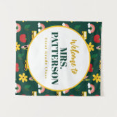 SchulspeicherlehrerIn-Klassenzimmer Wandteppich (Vorderseite (Horizontal))