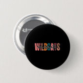 Schulsport Fan Team Spirit Button (Vorne & Hinten)
