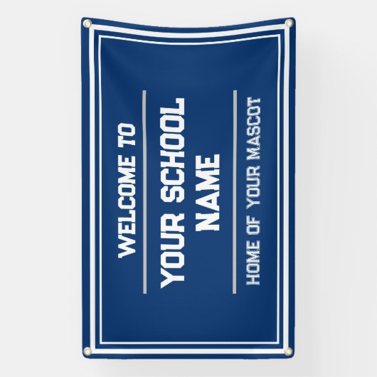 Schulsportbanner für Gymnastik oder Veranstaltung  Banner (Vertikal)