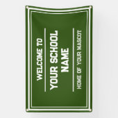 Schulsportbanner für Gymnastik oder Veranstaltung  Banner (Vertikal)