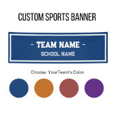 Schulsportbanner für Gymnastik oder Veranstaltung Banner