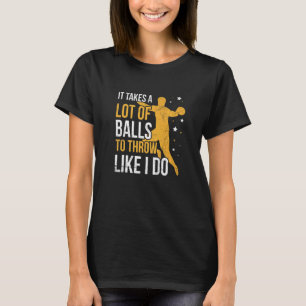 Schulsportdodgeball für einen Dodgeball Teamplayer T-Shirt