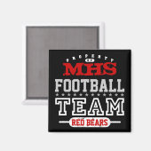 Schulsportteam Magnet (Vorderseite/Rückseite)