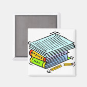 Schulstapel Magnet (Vorderseite/Rückseite)