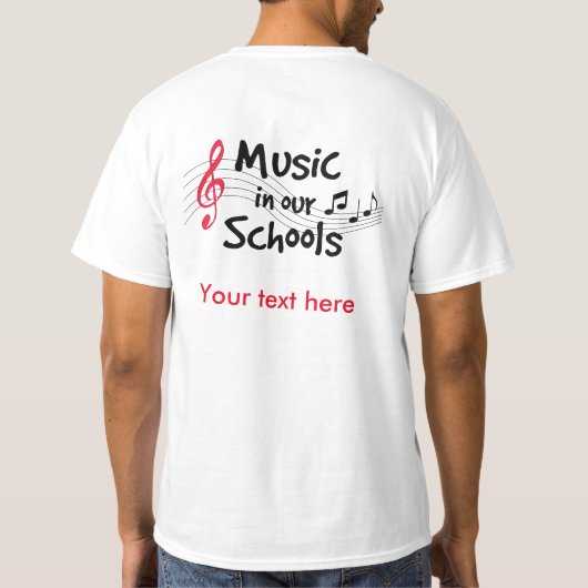 Schulstolz T-Shirt (Rückseite)