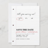 Schulsüße Save the Date (Vorderseite)