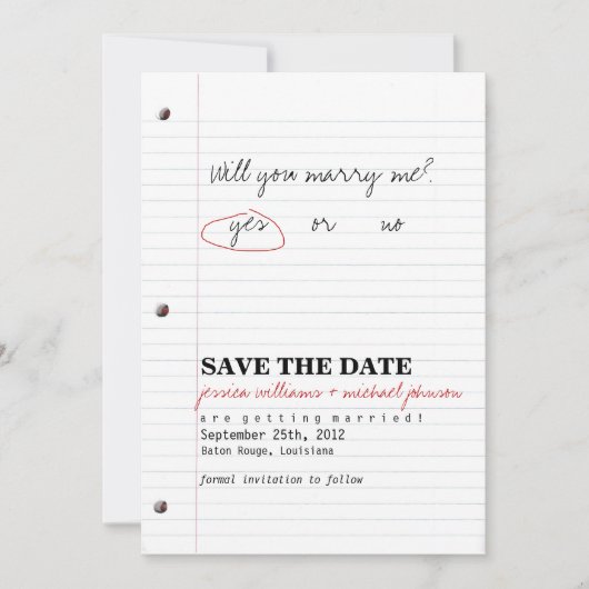 Schulsüße Save the Date (Vorderseite)