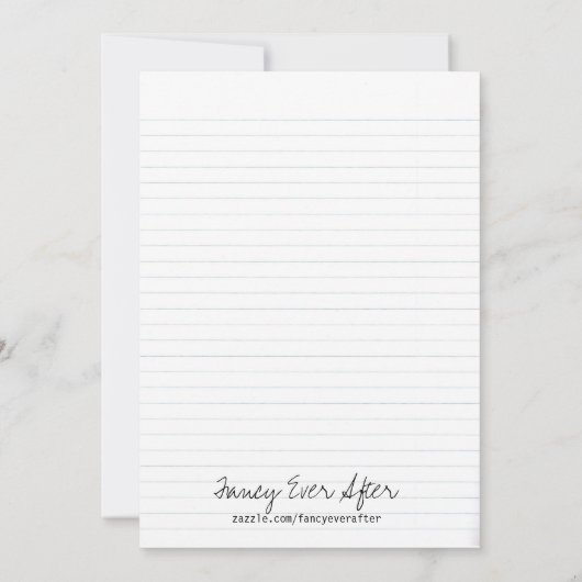 Schulsüße Save the Date (Rückseite)