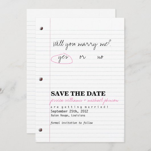 Schulsüße Save the Date (Vorne/Hinten)