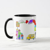 Schulsymbole Tasse (Links)