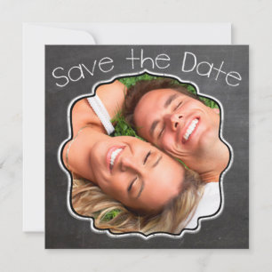 Schultafel Vintage Modern Termin vormerken Save The Date