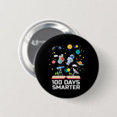 Schultag 100 Tage intelligenter Bücher Platz über Button (Vorne & Hinten)