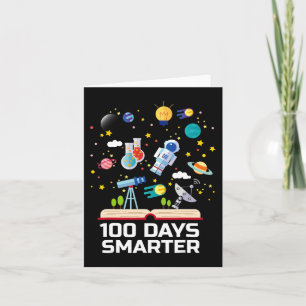 Schultag 100 Tage intelligenter Bücher Platz über Karte