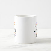 Schultag 2023 Abschluss der zweiten Klasse Kaffeetasse (Mittel)