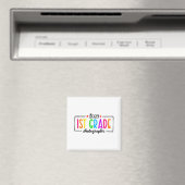 Schultag 2023 Autograph 1st Grade Abschluss Magnet (In Situ (Geschirrspüler))
