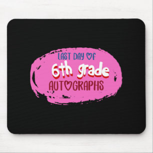 Schultag 6. Klasse Autograph Grundschule Mousepad