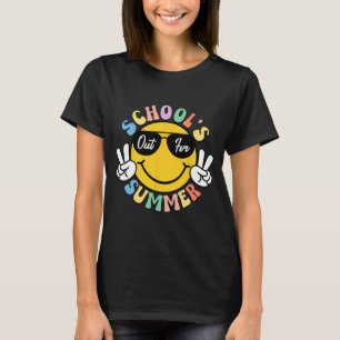 Schultag Abschluss Groovy Schulen für Su T-Shirt