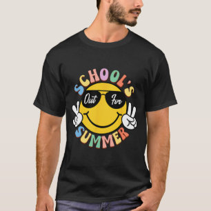 Schultag Abschluss Groovy Schulen für Su T-Shirt