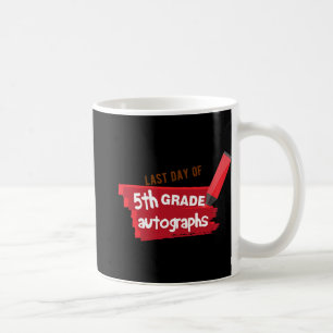 Schultag Autograph Elementarstufe 5. Klasse Kaffeetasse
