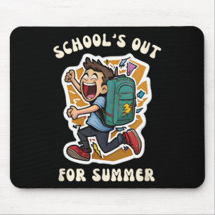 Schultag - Die Funny School ist für den Sommerspas Mousepad