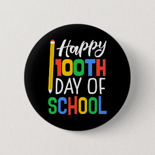 Schultag für Lehrer Kinder Button