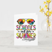 Schultag für Sommerschulkur Karte (Gelbe Blume)