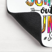 Schultag für Sommerschulkur Mousepad (Ecke)