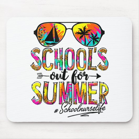 Schultag für Sommerschulkur Mousepad (Vorne)