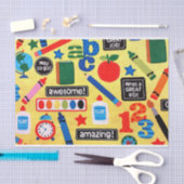 Schultag-Gewebe-Druck Seidenpapier (Handwerk)