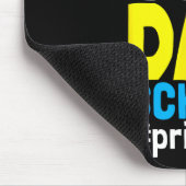 Schultag Haupt 100 Tage Mousepad (Ecke)