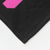 Schultag Kinder Fußball Fleecedecke (Ecke)