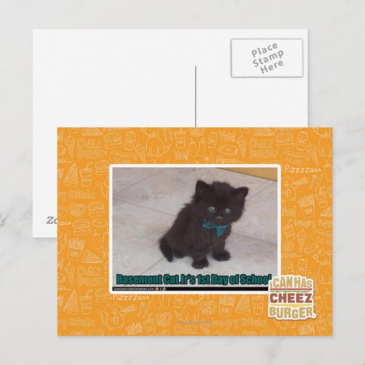 Schultag Postkarte (Vorne/Hinten)