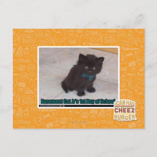 Schultag Postkarte (Vorderseite)